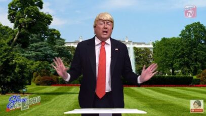 Trump se pronuncia Show Carlucho
