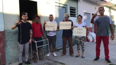 Activistas del Movimiento Consenso Ciudadano