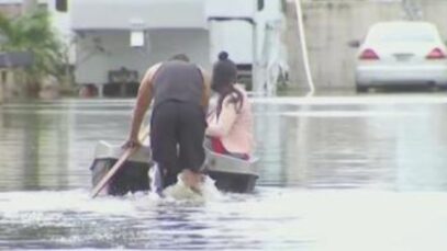 Driftwood Acres Broward inundacion 9 nov 2020