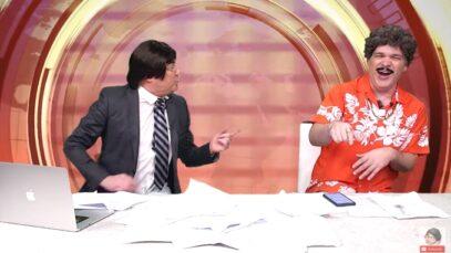 Fuerte discusión entre los presentadores del noticiero