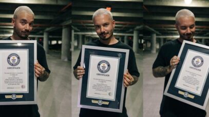 J Balvin Record Guiness