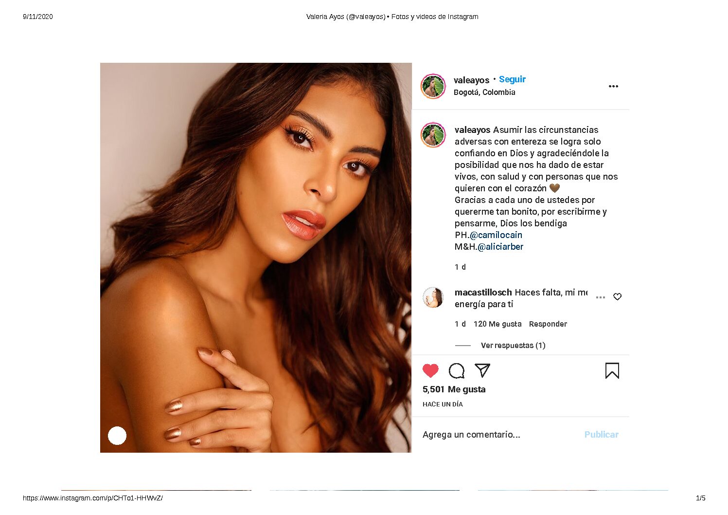 Valeria Ayos (@valeayos) • Fotos y videos de Instagram
