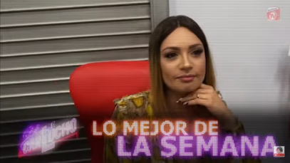 Indira respondiendo las preguntas de El Malandro