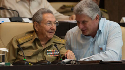 Image: FILES-CUBA-POLITICS-CASTRO-DIAZ-CANEL