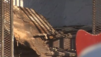 Foto captura del incendio
