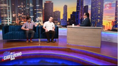 Facundo y Armando Caos se encuentran