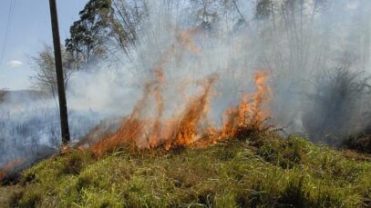 Incendio forestal en cuba