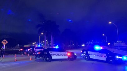 Policia, protestas Miami Beach