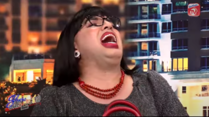 Shantal perdió los dientes, captura de pantalla Youtube