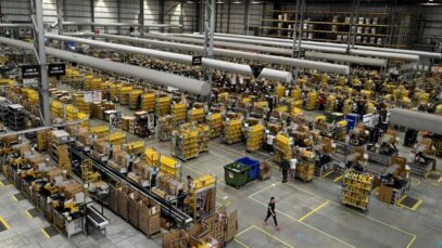 trabajadores de amazon