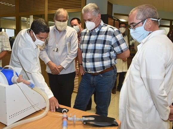 Díaz-Canel urgido de controlar rebrote coronavirus en Cuba