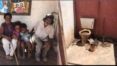 Madre cubana vive en una placita