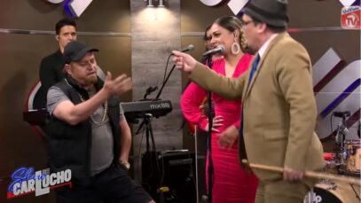 Por indira discuten Aguaje y el Galán de Hialeah captura de pantalla Youtube