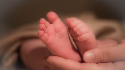 pies bebé – Foto M Robinson en Flicker