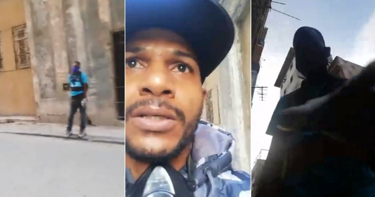 Detenido Maykel Osorbo al intentar salir de su casa