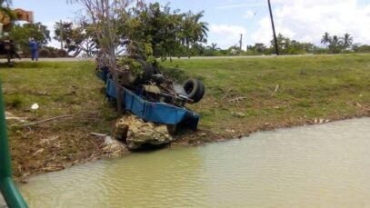 Accidente en Santa Cruz principal