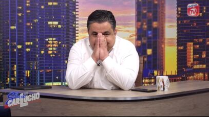 Carlucho emocionado ante la llamada de una señora de 86 años