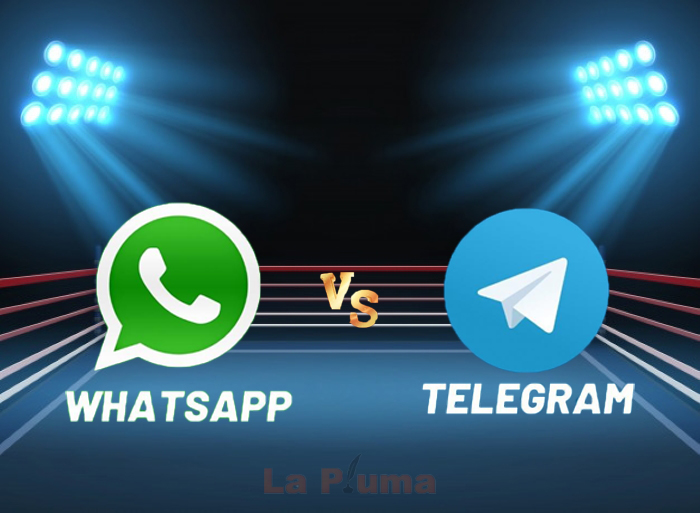 WhatsApp y Telegram en guerra