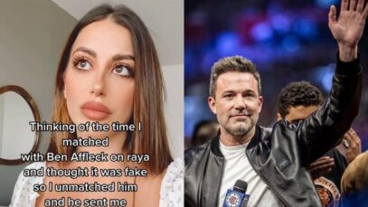 ben affleck rechazado en app de citas