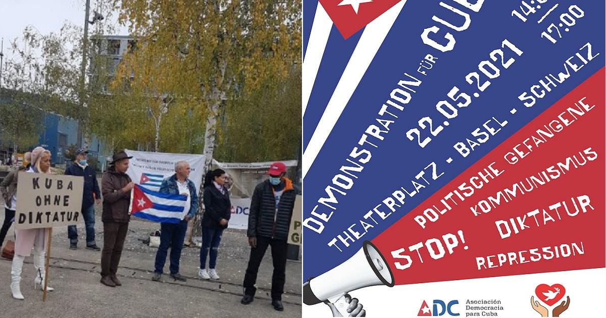 manifestación suiza