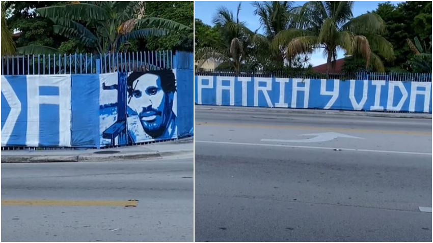 Mural Luis Manuel Otero en Miami