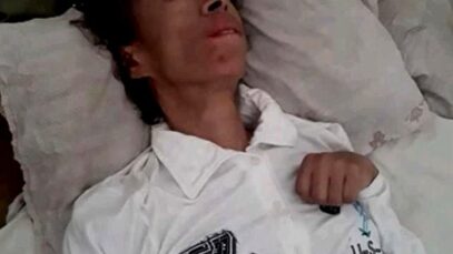 opositora muerte