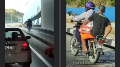 policia-moto-tunel – foto adn cuba