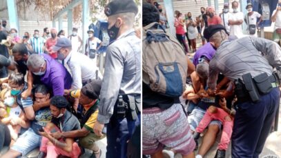 protesta-cuba-represion-obispo foto TWITTER-FELIX LLERENA CUBA