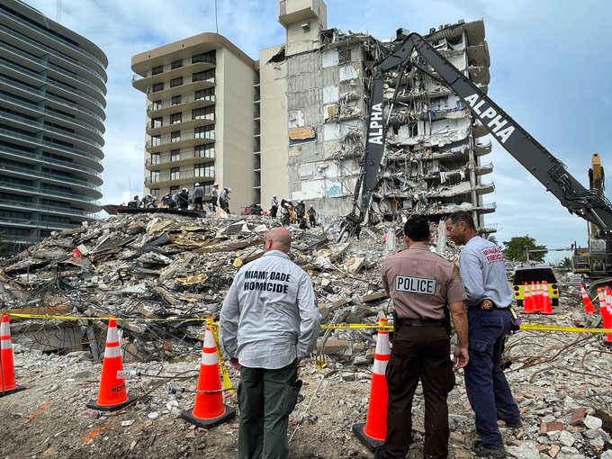 surfside demolición