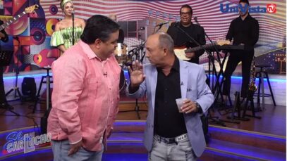 El Bacán agradecido con el canal en el Show de Carlucho