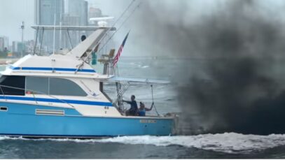 Mucho humo en los botes