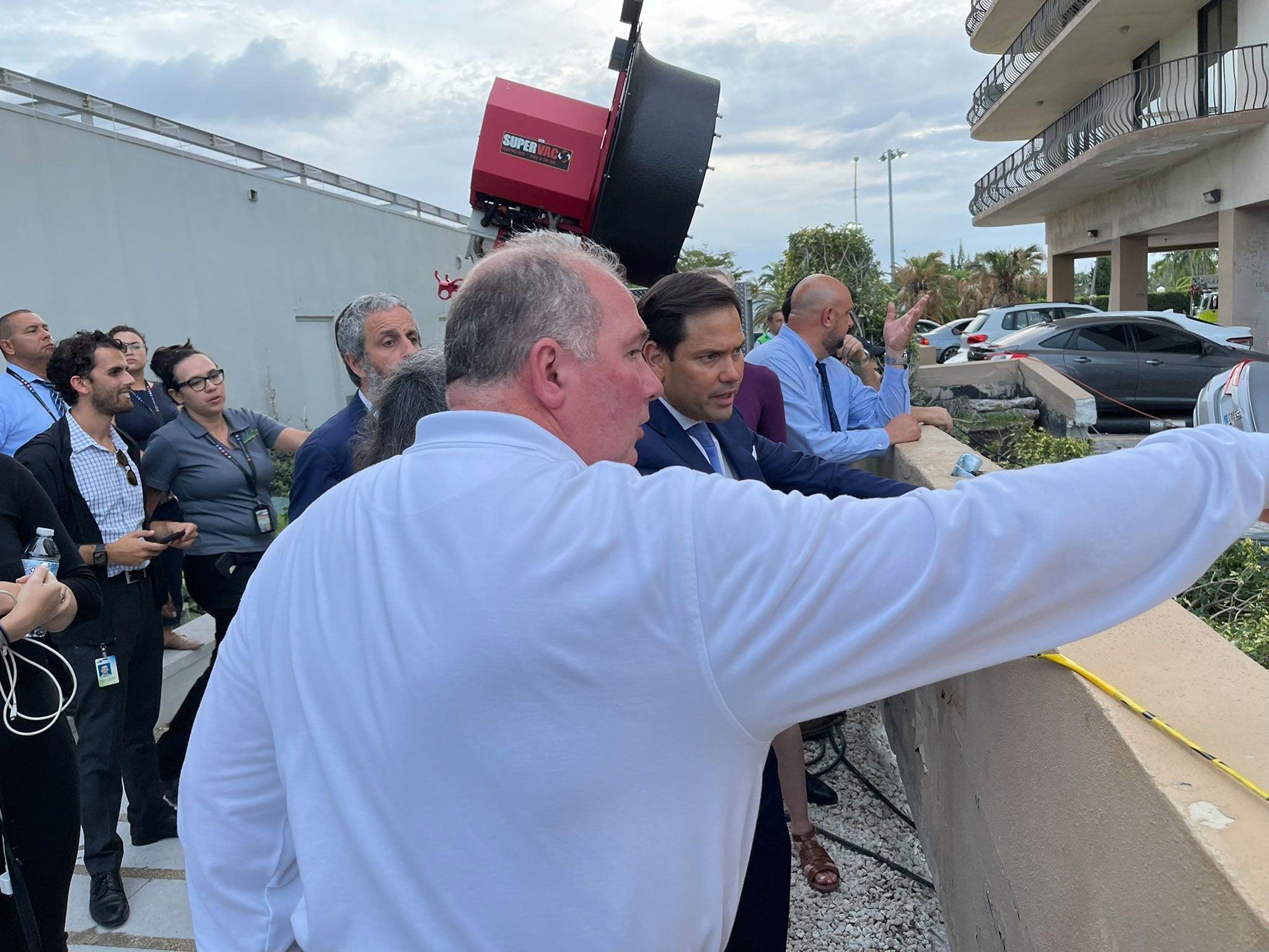 Rubio gestionará visas humanitarias para familias de afectados por tragedia Surfside