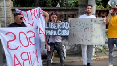 Libertad Cuba protesta