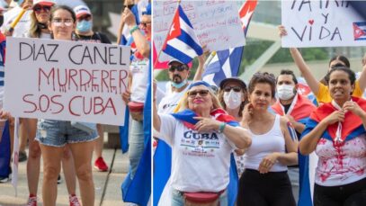 Protestas-en-Canada-contra-la-dictadura