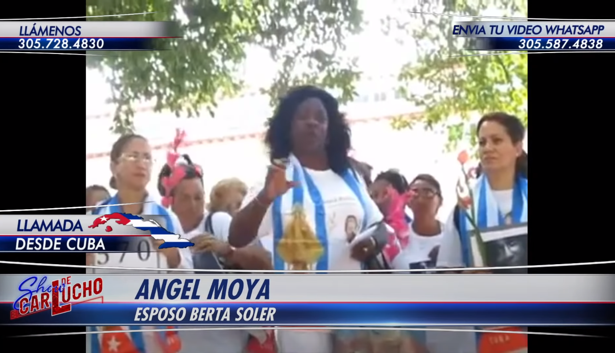 #SOSCUBA Berta Soler arrestada y desaparecida